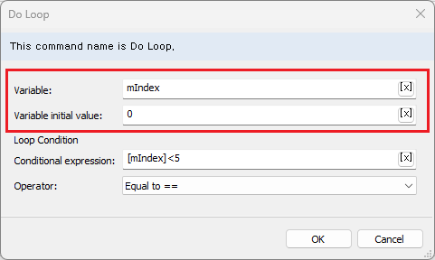 Do Loop 예제 — mIndex < 5 반복